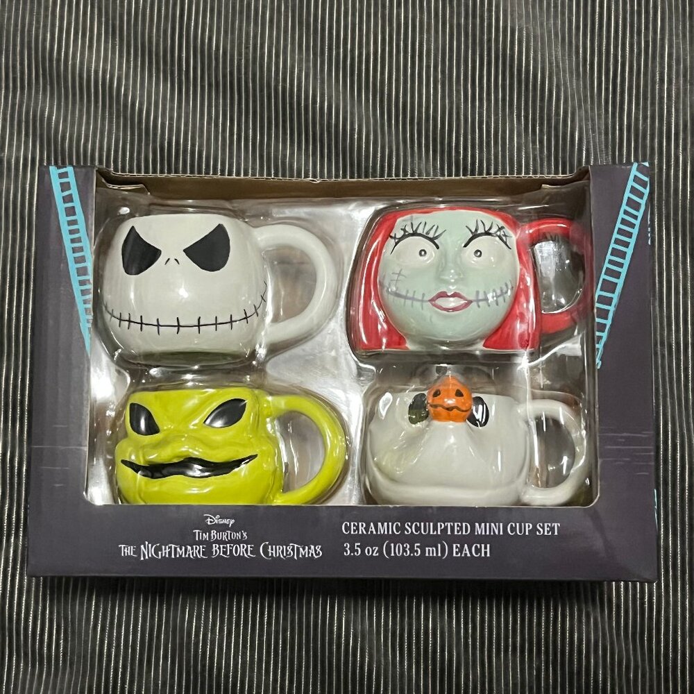 Disney Nightmare Before Christmas Mini Cup Set